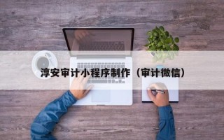朝阳淳安审计小程序制作（审计微信）